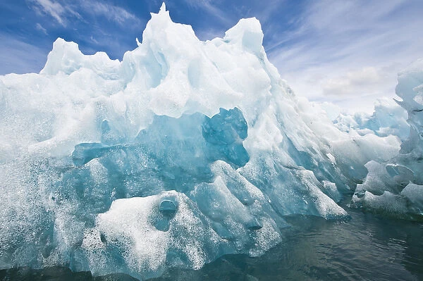 Alaska. Iceberg in LeConte Bay, Southeast Alaska