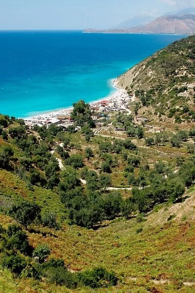 Albania, Piqueras. Bunets beach