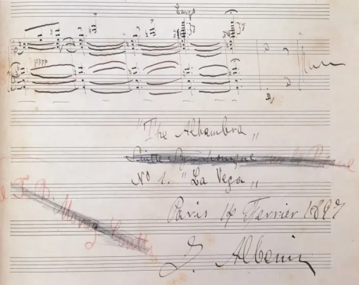 Framed Print : Albeniz, Isaac (Camprodon, 1860-Cambo-les-Bains, 1909). Spanish composer and pianist