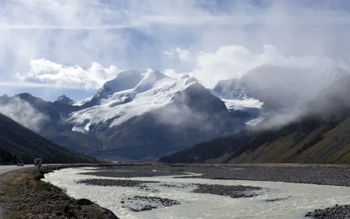 Framed Print : Alberta, Canada: Columbia Ice Fields, Jasper National Park Framed Print : Alberta, Canada: Columbia Ice Fields, Jasper National Park