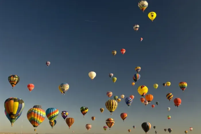 Framed Print : Albuquerque New Mexico Balloon Festival
