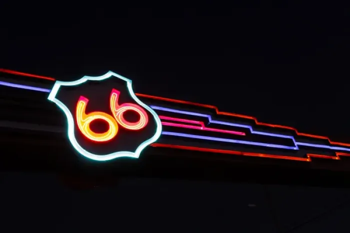 Framed Print : Albuquerque, New Mexico, United States. Route 66
