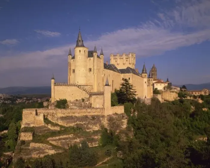 Framed Print : Alcazar and Cathedral, Segovia, Castile Leon, Spain Framed Print : Alcazar and Cathedral, Segovia, Castile Leon, Spain