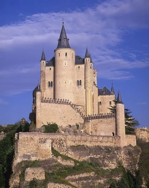 Alcazar, Segovia, Castile Leon, Spain, Unesco World Heritage Site