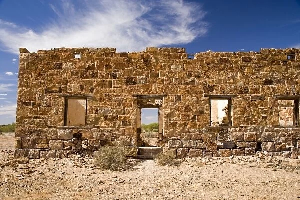 Algebuckina Railway Station Ruins (Old Ghan Railway), Oodnadatta Track, Outback, South Australia