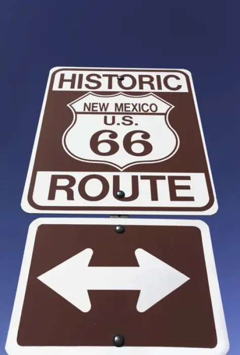 Framed Print : Algodones, New Mexico, United States. Route 66 pre 1937 alignment