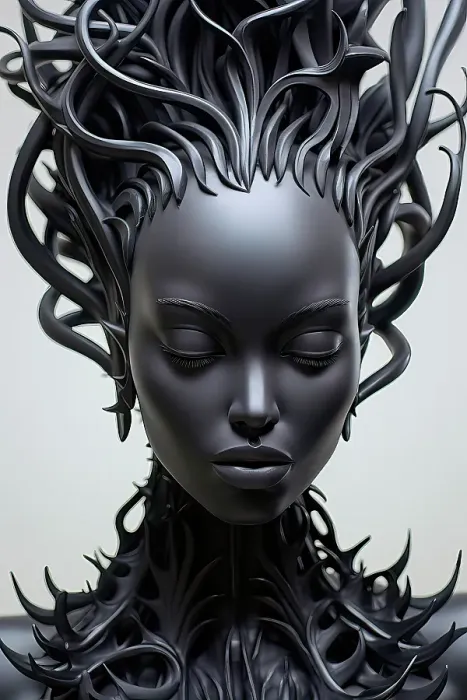 Framed Print : Alien black woman. ©Jim Zuckerman / Jaynes Gallery / DanitaDelimont.com (AI) Framed Print : Alien black woman. ©Jim Zuckerman / Jaynes Gallery / DanitaDelimont.com (AI)