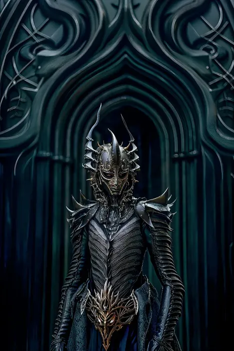 Framed Print : Alien warrior in armor. ©Jim Zuckerman  /  Jaynes Gallery  /  DanitaDelimont.com (AI)