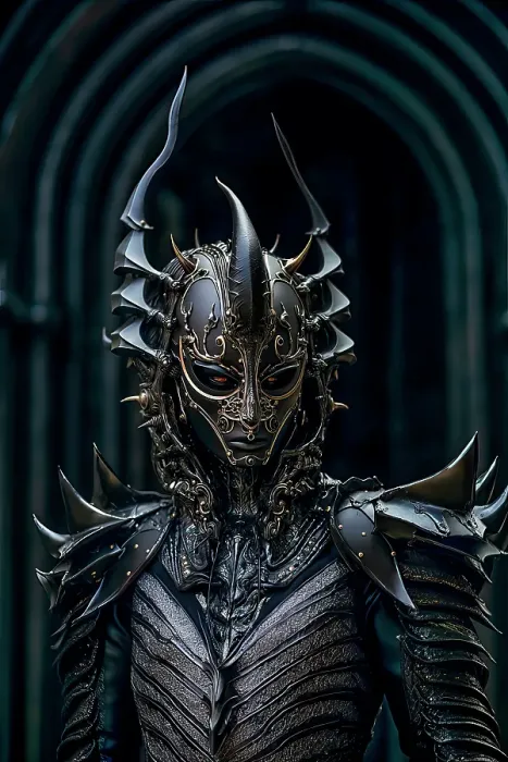 Framed Print : Alien warrior in armor. ©Jim Zuckerman  /  Jaynes Gallery  /  DanitaDelimont.com (AI)