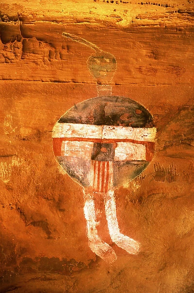 All American Man pictograph, Canyonlands National Park, Utah