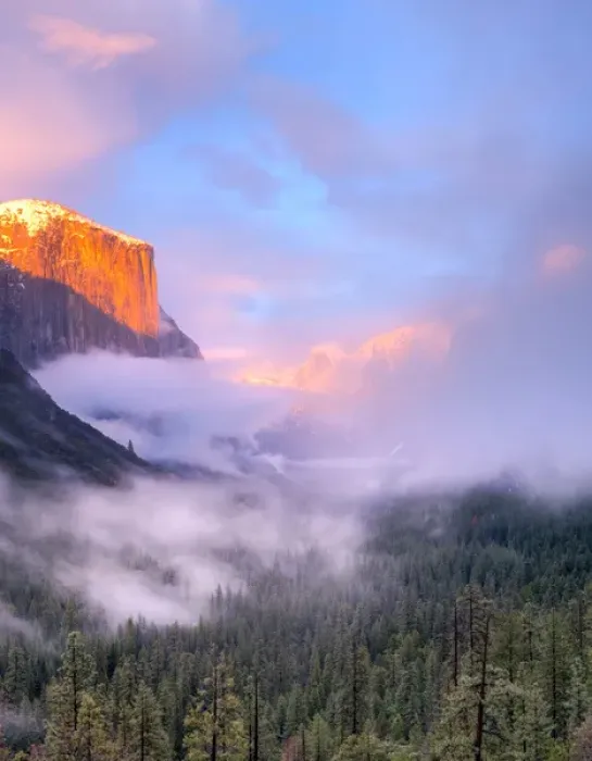 Framed Print : Alpenglow. Sunset colors the top of El Capitan. Yosemite, California, USA Framed Print : Alpenglow. Sunset colors the top of El Capitan. Yosemite, California, USA