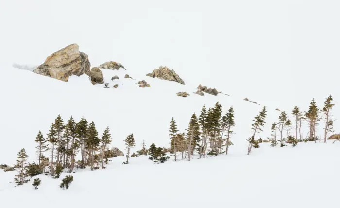 Framed Print : Alpine winter landscape Framed Print : Alpine winter landscape