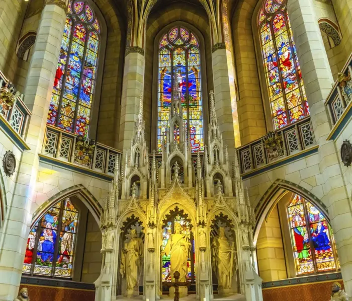 Framed Print : Altar All Saints Castle, Wittenberg, Germany. Where Luther posted 95 thesis Framed Print : Altar All Saints Castle, Wittenberg, Germany. Where Luther posted 95 thesis