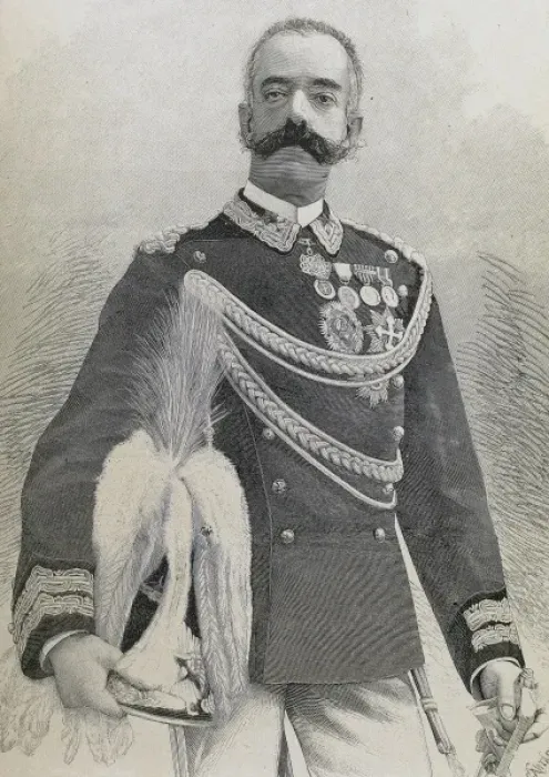 Framed Print : Amadeo I (Turin, 1845-Turin, 1890). Duke of Aosta and King of Spain (1871-1873). Engraving Framed Print : Amadeo I (Turin, 1845-Turin, 1890). Duke of Aosta and King of Spain (1871-1873). Engraving