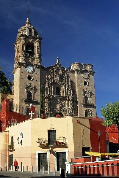 Americas, Mexico, La Valenica. The Temple of La Valencia, also known as San Cayetano