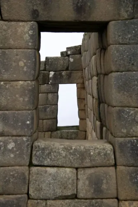 Framed Print : Americas, Peru, Machu PIcchu. The ancient citadel of Machu Picchu, a UNESCO World Heritage Site