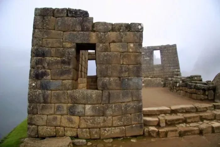 Framed Print : Americas, Peru, Machu PIcchu. The ancient citadel of Machu Picchu, a UNESCO World Heritage Site