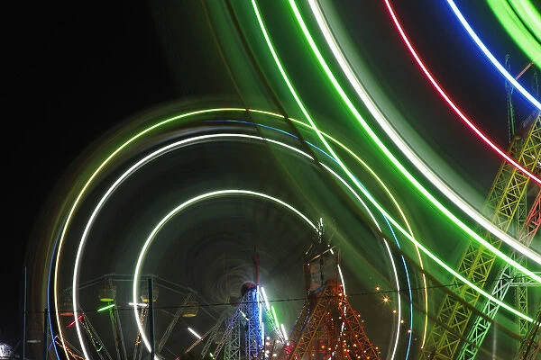 Amusement rides, Pushkar Fair, India