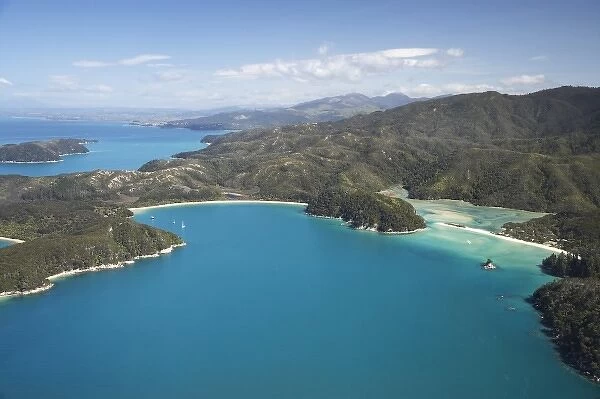 The Anchorage (left) and Torrent Bay (right), Abel Tasman National Park, Nelson Region
