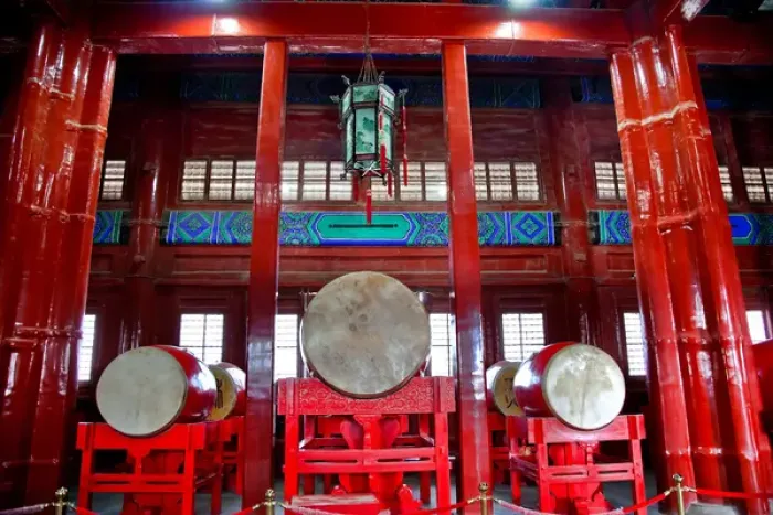 Framed Print : Ancient Chinese Drums Drum Tower, Beijing, China Framed Print : Ancient Chinese Drums Drum Tower, Beijing, China
