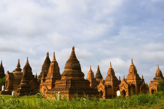Framed Print : Ancient temple and pagoda at sunrise, Bagan, Mandalay Region, Myanmar Framed Print : Ancient temple and pagoda at sunrise, Bagan, Mandalay Region, Myanmar
