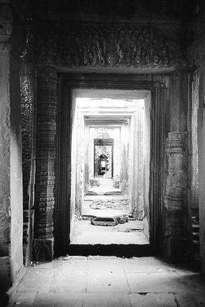 Angkor Cambodia, Doorways Preah Khan