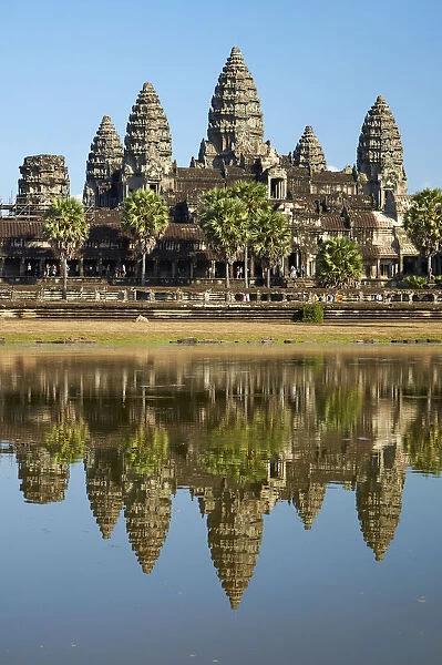 Angkor Wat temple complex (12th century), Angkor World Heritage Site, Siem Reap, Cambodia