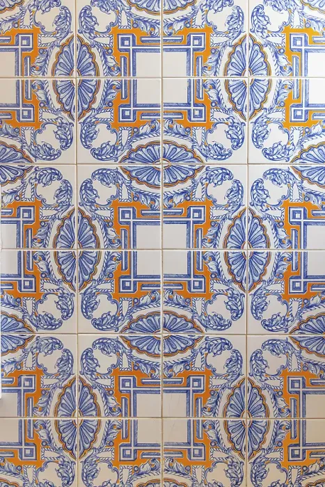 Framed Print : Angra do Heroismo, Terceira, Azores, Portugal. Decorative tiles on a building on Terceira Island, Azores Framed Print : Angra do Heroismo, Terceira, Azores, Portugal. Decorative tiles on a building on Terceira Island, Azores