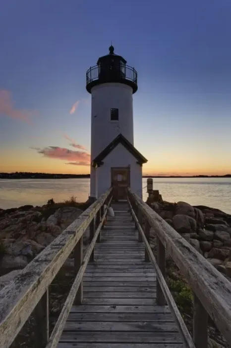 Framed Print : Annisquam Lighthouse at sunset, Wigwam Point, Ipswitch Bay, near Gloucester, Massachusetts Framed Print : Annisquam Lighthouse at sunset, Wigwam Point, Ipswitch Bay, near Gloucester, Massachusetts