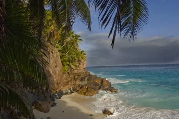 Framed Print : Anse Beach on Fregate Island Framed Print : Anse Beach on Fregate Island