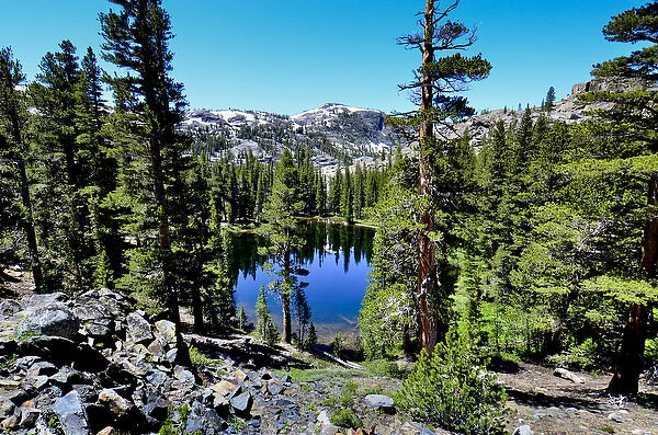 Ansel Adams Wilderness, CA, USA, Clark Lakes