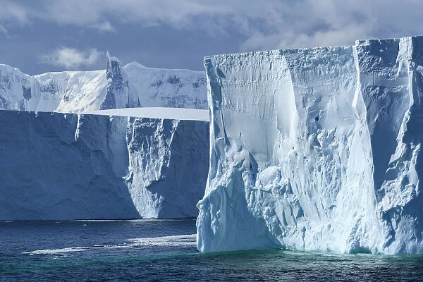 Antarctica, Antarctic Peninsula. Tabular iceberg
