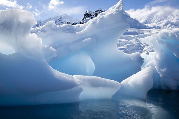 Antarctica, Paradise Bay, Iceberg