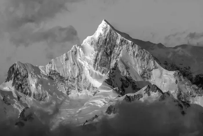 Framed Print : Antarctica, South Georgia Island. Snow-capped mountain peak at sunrise. Credit as Framed Print : Antarctica, South Georgia Island. Snow-capped mountain peak at sunrise. Credit as