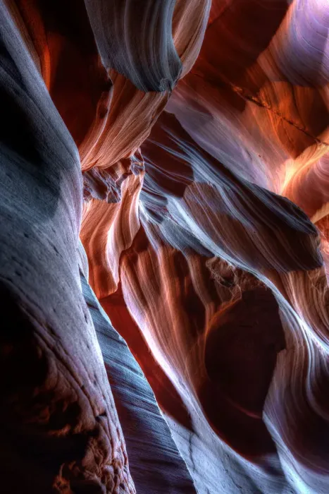 Framed Print : Antelope Canyon, a slot Canyon near page in northern Arizona Framed Print : Antelope Canyon, a slot Canyon near page in northern Arizona