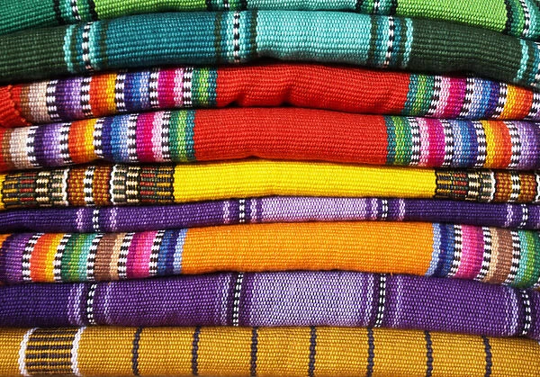 Antigua, Guatemala. Mayan textiles