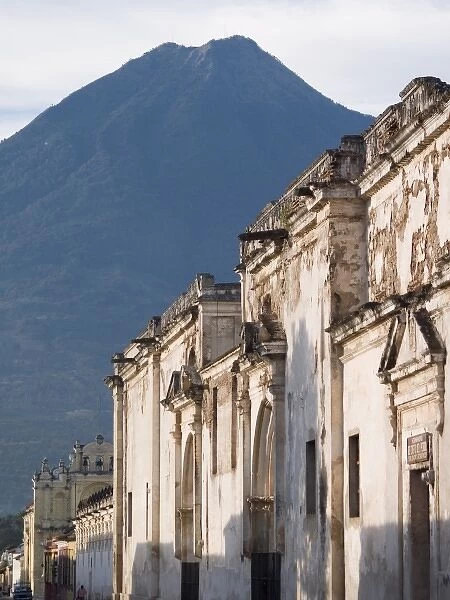 Antigua, Guatemala: Remains of old churches destroyed in earthquales  /  mudlsides