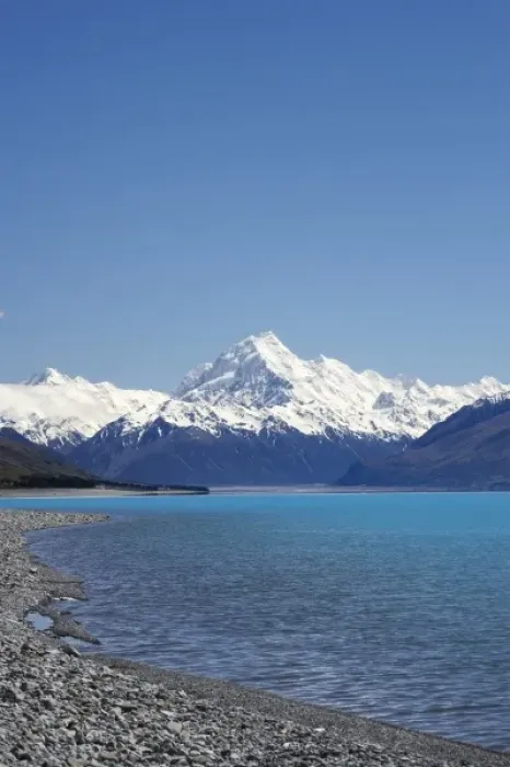 Framed Print : Aoraki Mount Cook and Lake Pukaki, Mackenzie Country, South Canterbury, South Island Framed Print : Aoraki Mount Cook and Lake Pukaki, Mackenzie Country, South Canterbury, South Island