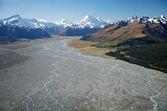 Framed Print : Aoraki / Mt Cook and Tasman River, South Canterbury, South Island, New Zealand - aerial Framed Print : Aoraki / Mt Cook and Tasman River, South Canterbury, South Island, New Zealand - aerial