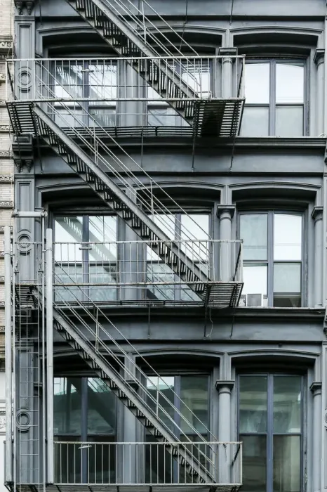 Framed Print : Apartment building exterior, New York City, NY. USA Soho Framed Print : Apartment building exterior, New York City, NY. USA Soho