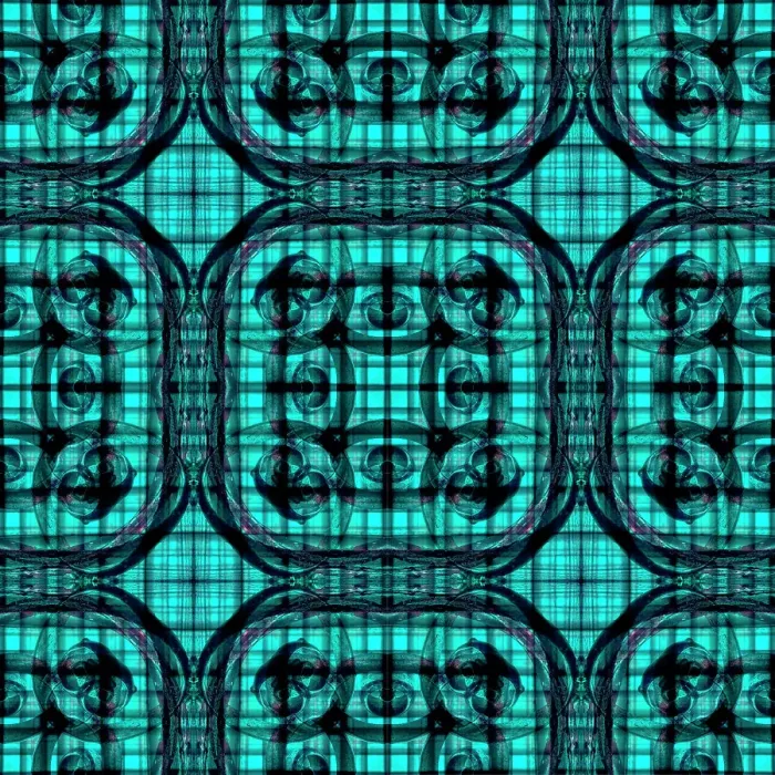 Framed Print : Aqua abstract