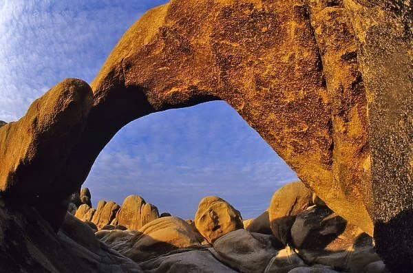 Arch Rock at Joshua Tree National Park in California