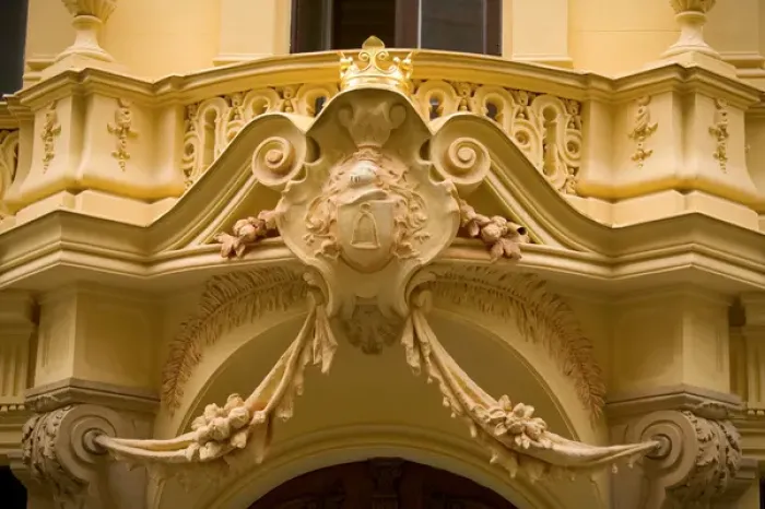 Framed Print : architectural detail, Czech Republic, prague