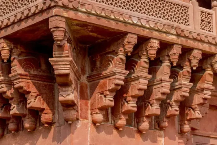 Framed Print : Architectural detail. Fatehpur Sikri. Mughal Empire Mosque. Unesco World Heritage Framed Print : Architectural detail. Fatehpur Sikri. Mughal Empire Mosque. Unesco World Heritage