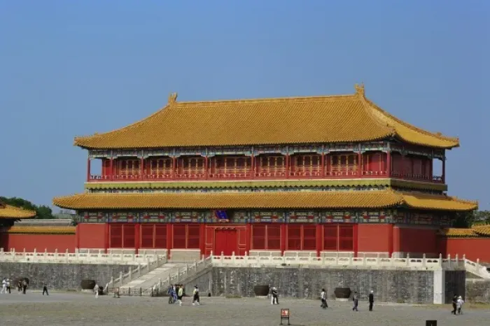 Framed Print : Architecture of the Forbidden City, Beijing, China Framed Print : Architecture of the Forbidden City, Beijing, China