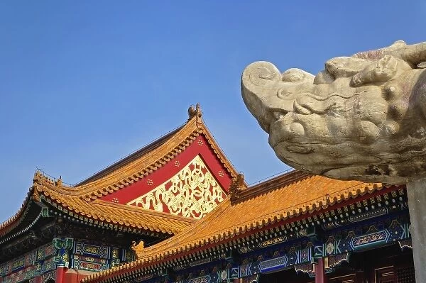 Architecture of the Forbidden City, Beijing, China