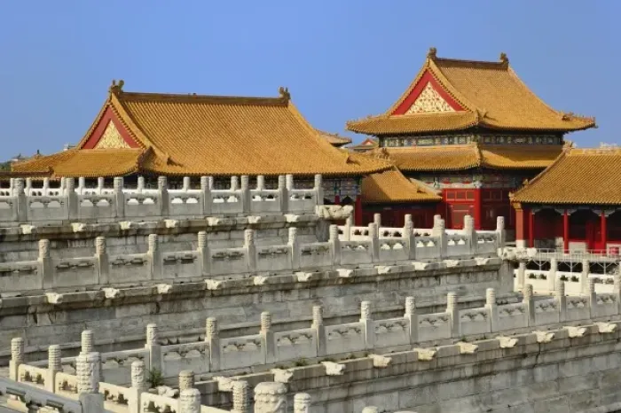 Framed Print : Architecture of the Forbidden City, Beijing, China Framed Print : Architecture of the Forbidden City, Beijing, China