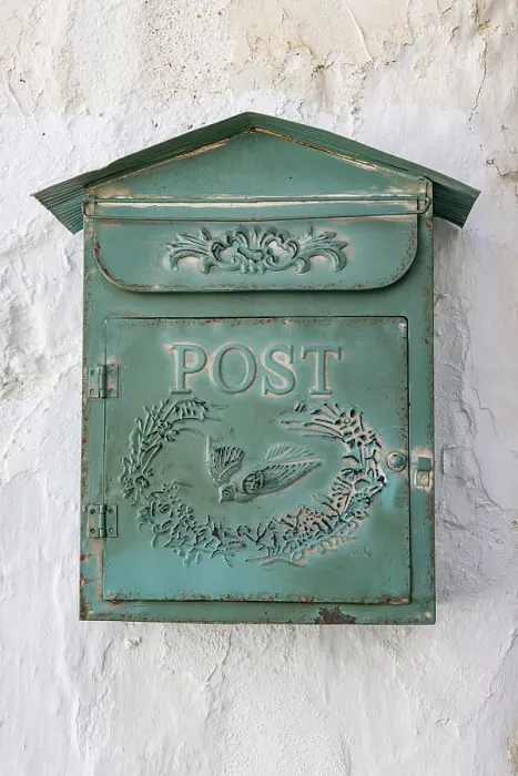 Framed Print : Arcos de la Frontera, Seville Province, Andalusia, Spain. An old green letter box Framed Print : Arcos de la Frontera, Seville Province, Andalusia, Spain. An old green letter box