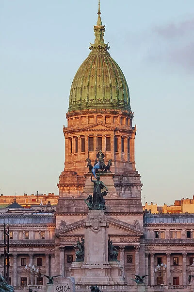 Argentina, Buenos Aires. Capitol building