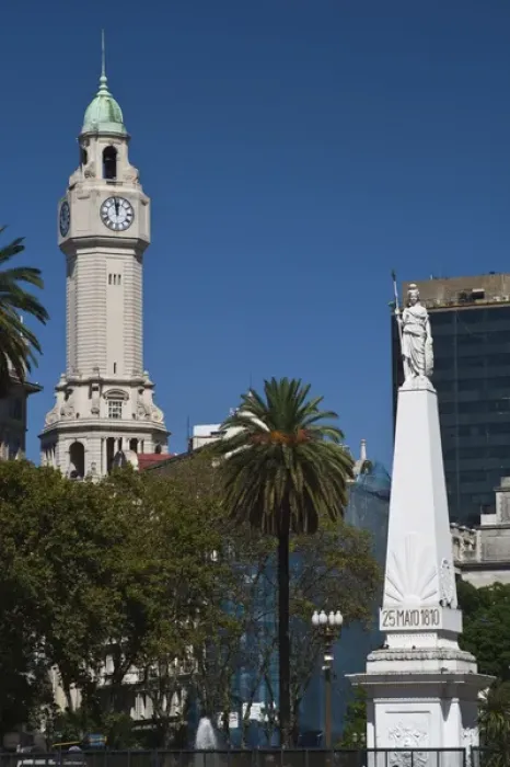 Framed Print : ARGENTINA, Buenos Aires. Plaza de Mayo